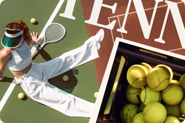 Tennis aesthetic explained: Preppy design trend, colors, and ideas