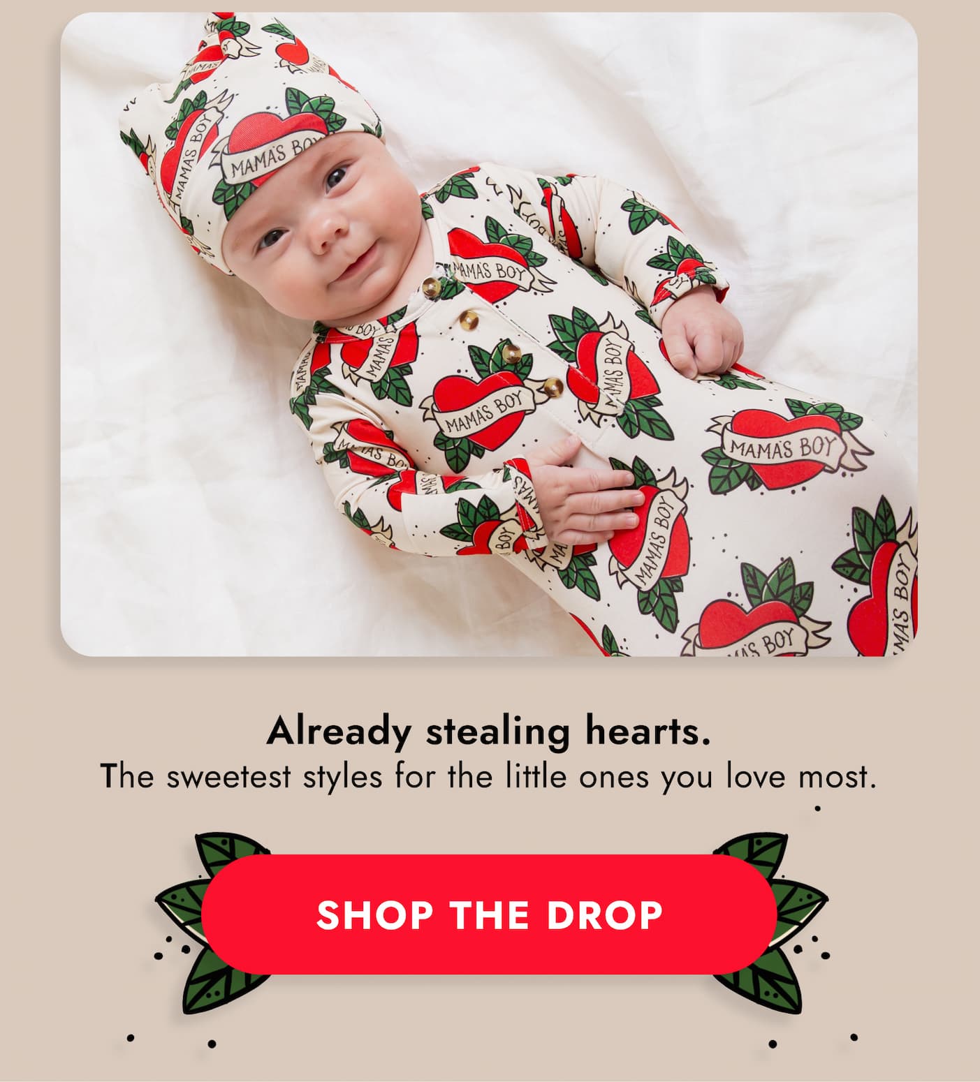 Already stealing hearts. The sweetest styles for the little ones you love most.