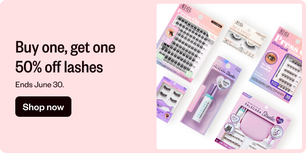 BOGO LASHES | BUY ONE, GET ONE 50% OFF LASHES | ENDS JUNE 30. - SHOP NOW