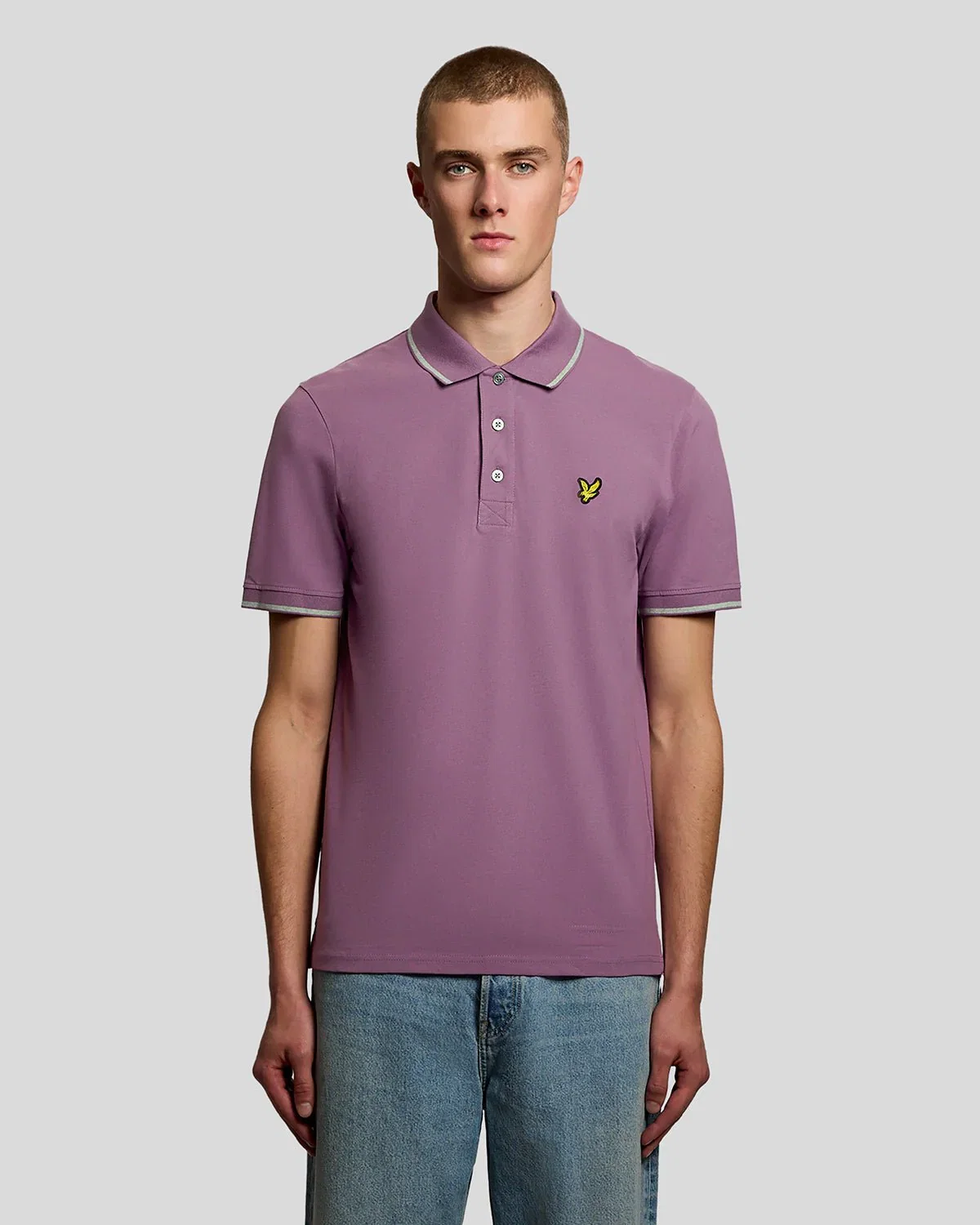 Image of Tipped Polo Shirt