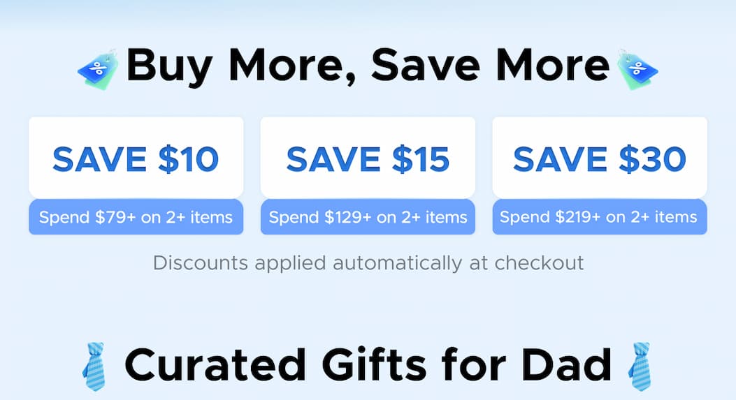 Curated Gifts for Dad