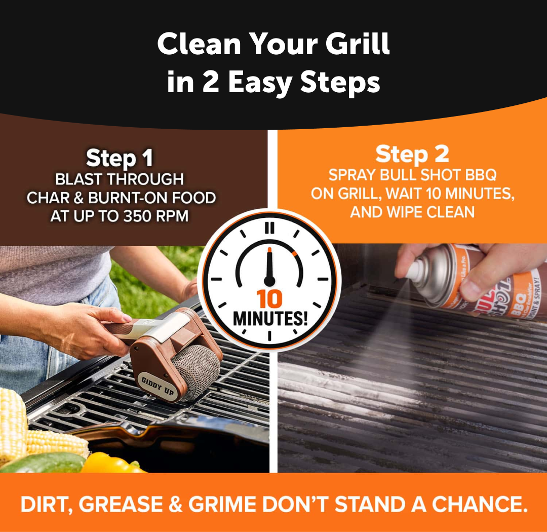 Clean Your Grill in 2 Easy Steps