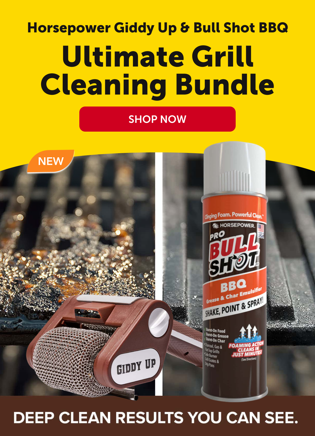 Clean Your Grill in 2 Easy Steps