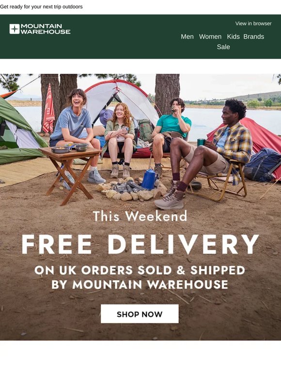 Free Delivery For A Limited Time!