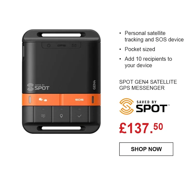 SPOT Gen4 Satellite GPS Messenger