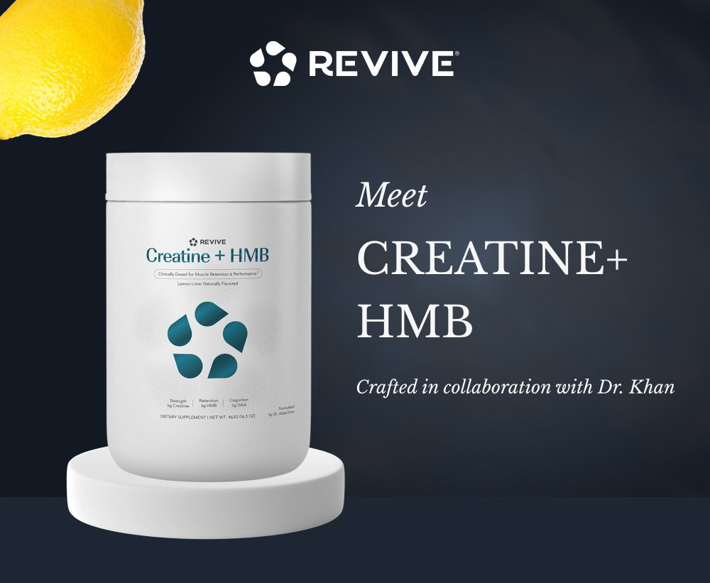 Meet CREATINE+HMB Crafted in collaboration with Dr. Khan Add to IOS calendar