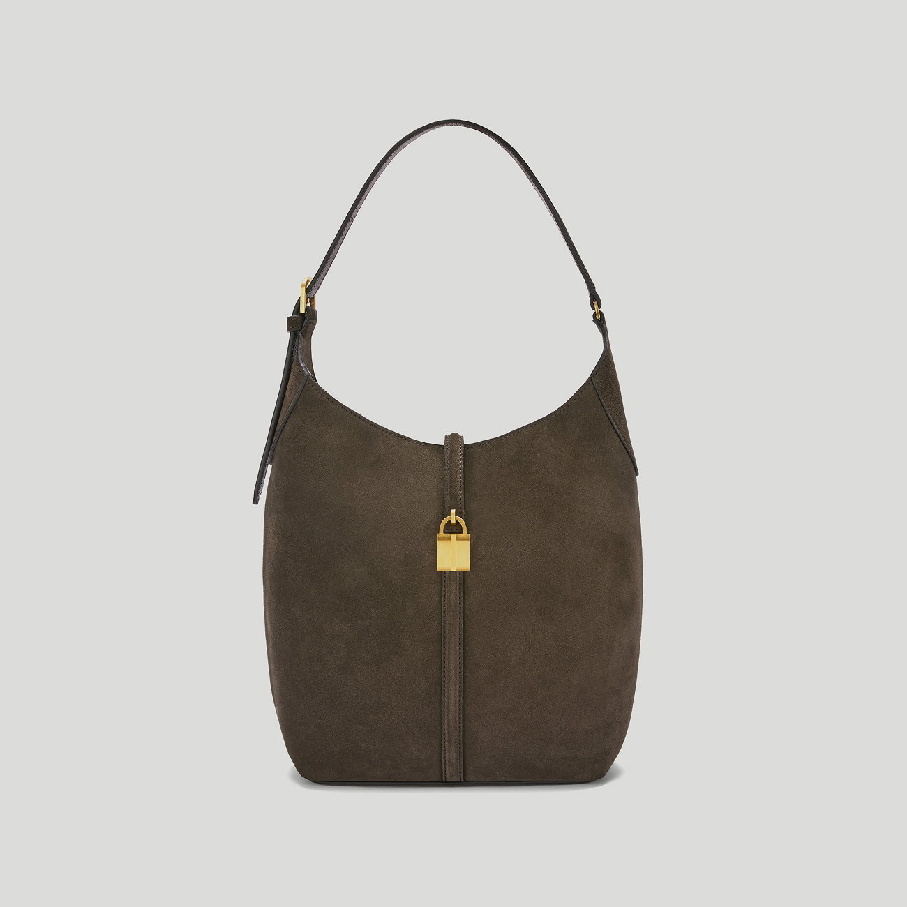 siena bucket hazel suede