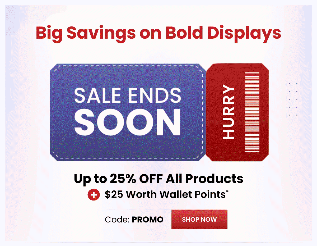SALE ENDS SOON