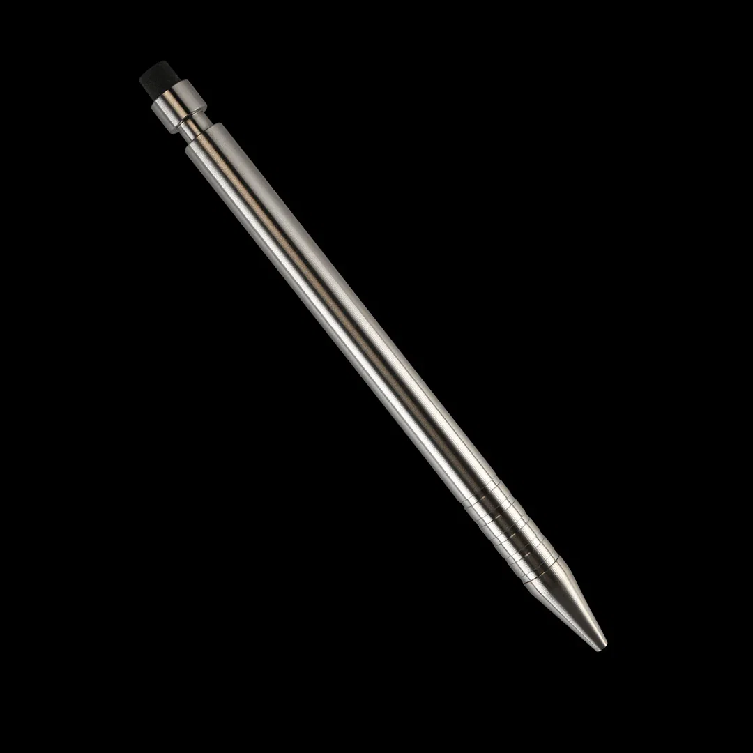 Titanium Grooved Pencil