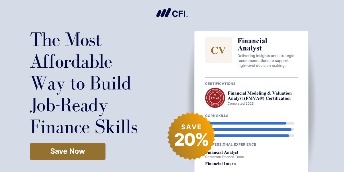 The most affordable way to build job-ready Finance Skills