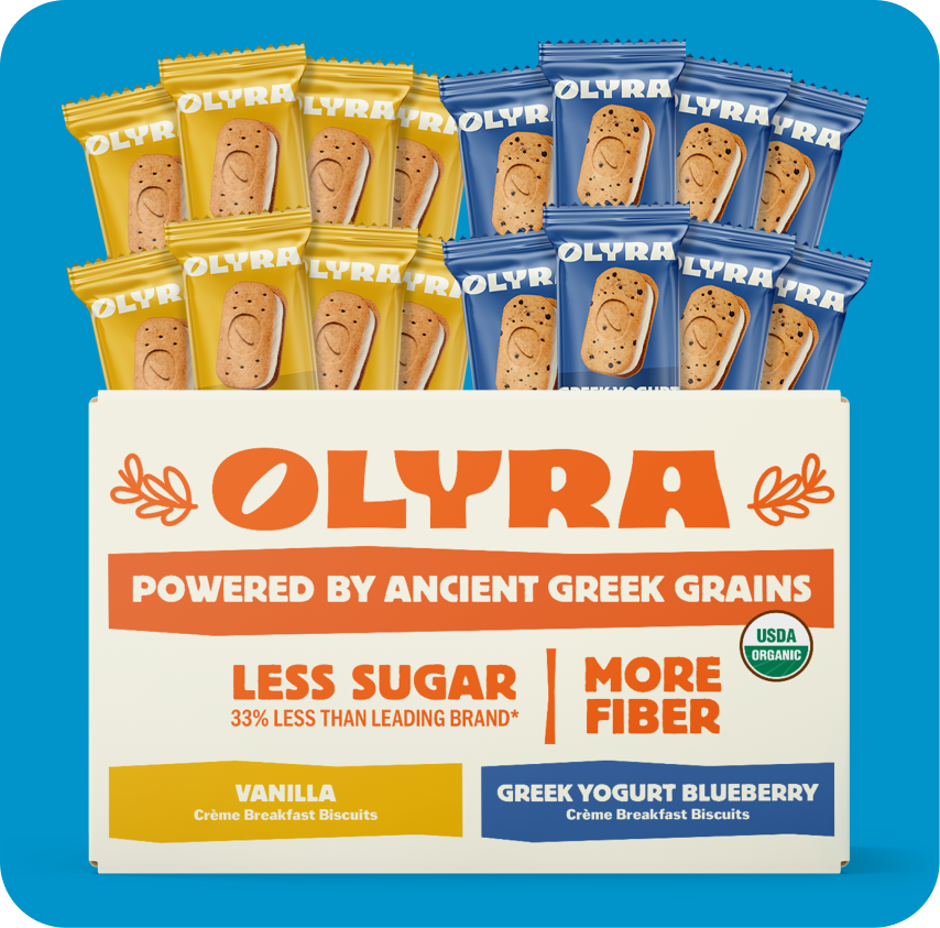 Olyra Summer Vibe Bundle shown with all included snack bars.