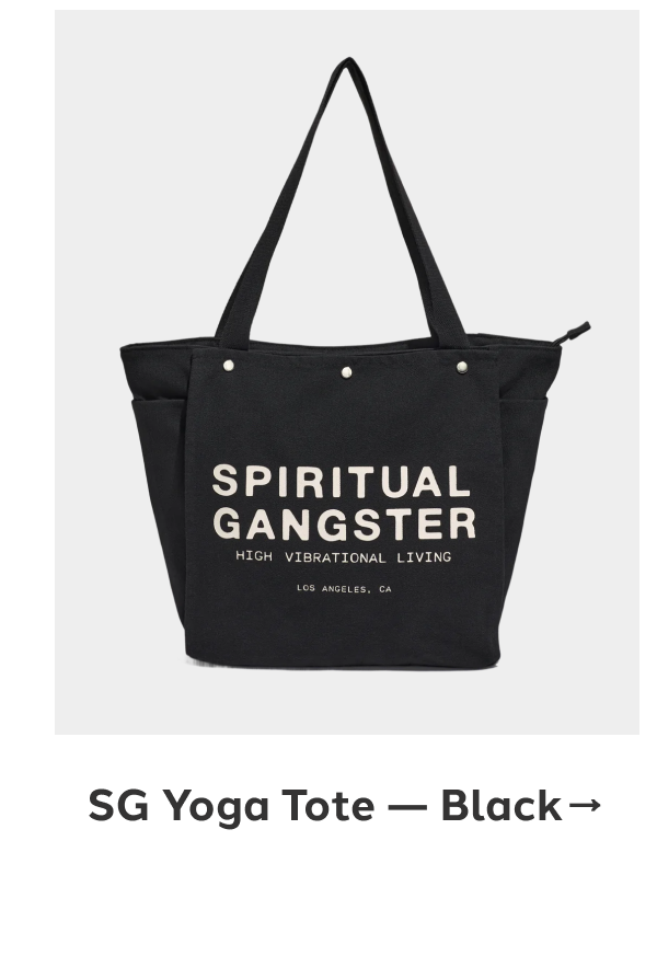 SG YOGA TOTE - BLACK