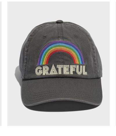 Rainbow Heart Dad Cap