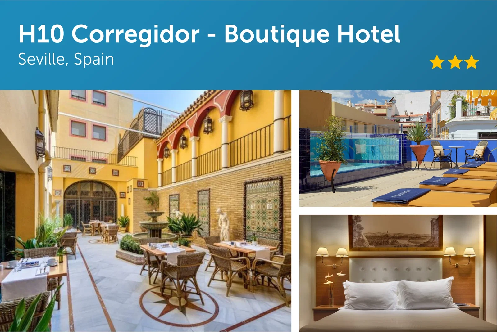 H10 Corregidor - Boutique Hotel - 3* - Seville, Spain