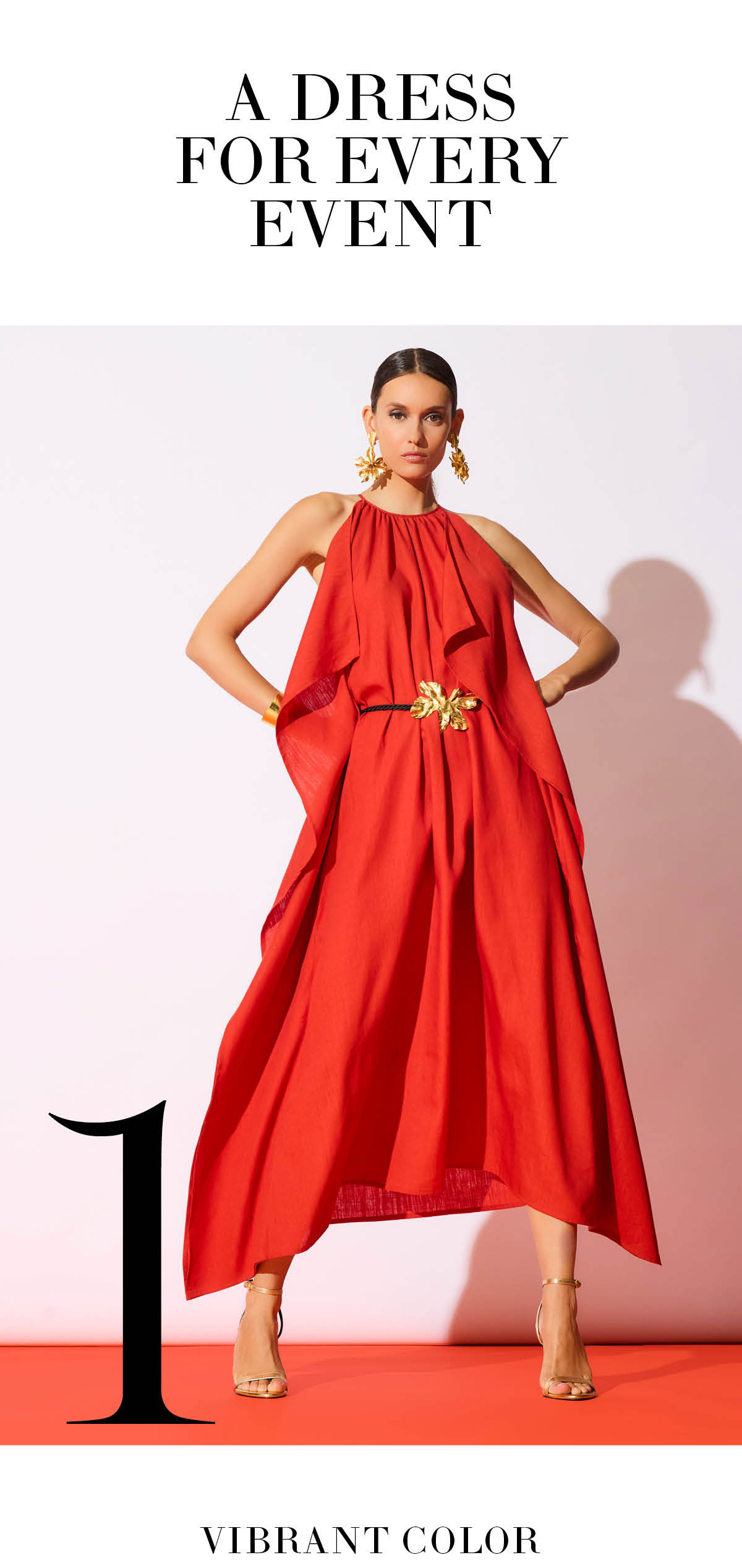 A dress for every occasion: The Linen Belted Maxi Dress