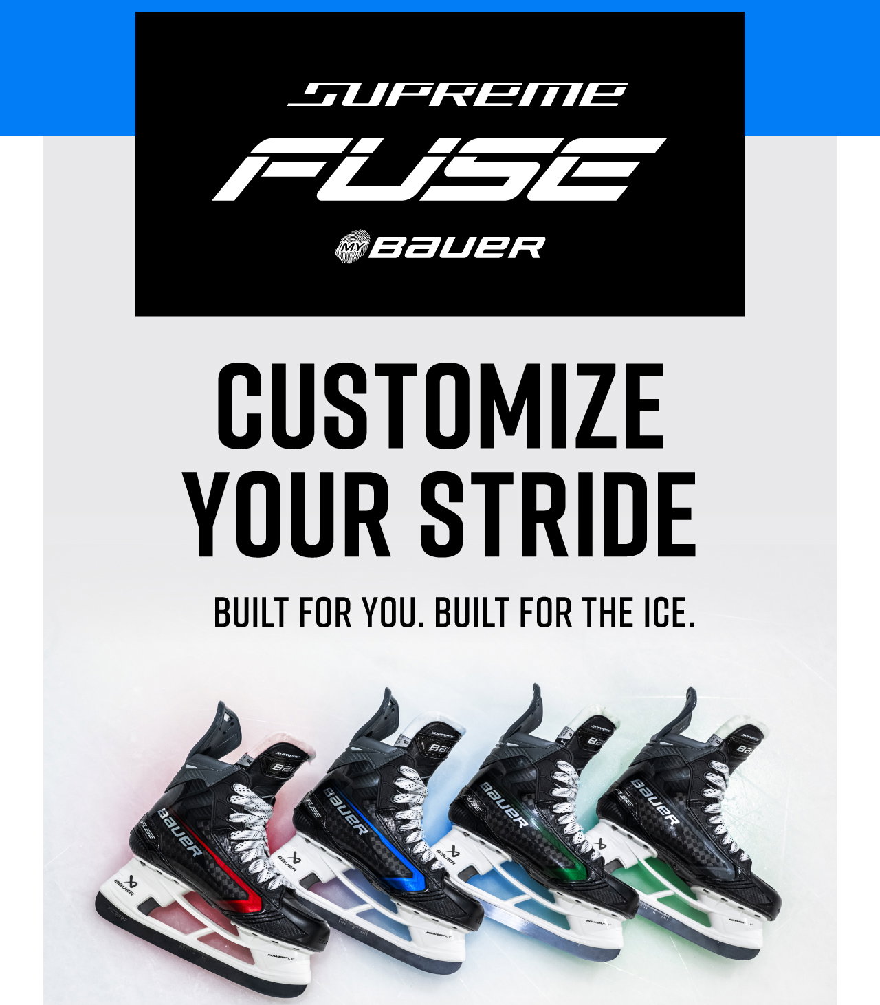 B1 - Shop MyBauer Fuse Custom Skates