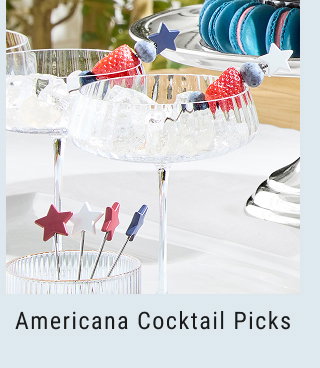 exclusive - americana cocktail picks