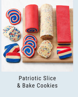 Exclusive - Patriotic Slice & Bake Cookies