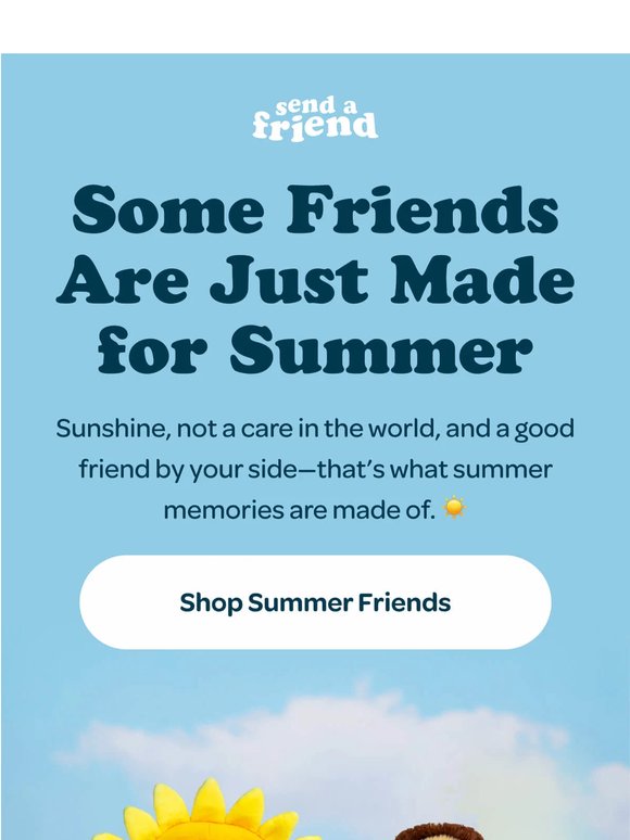 Meet our summer sidekicks 😎
