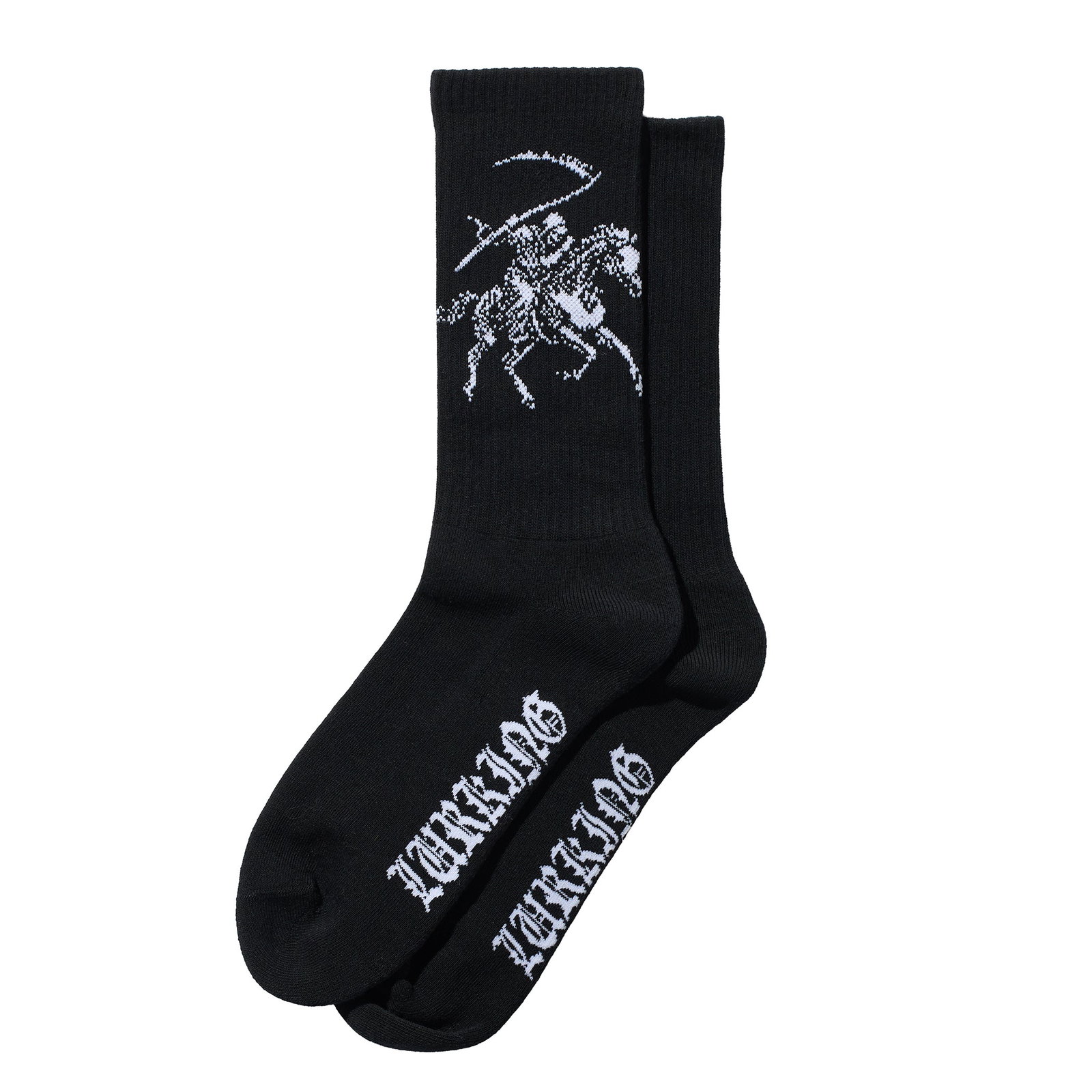 Image of Pale Horse Socks - Black
