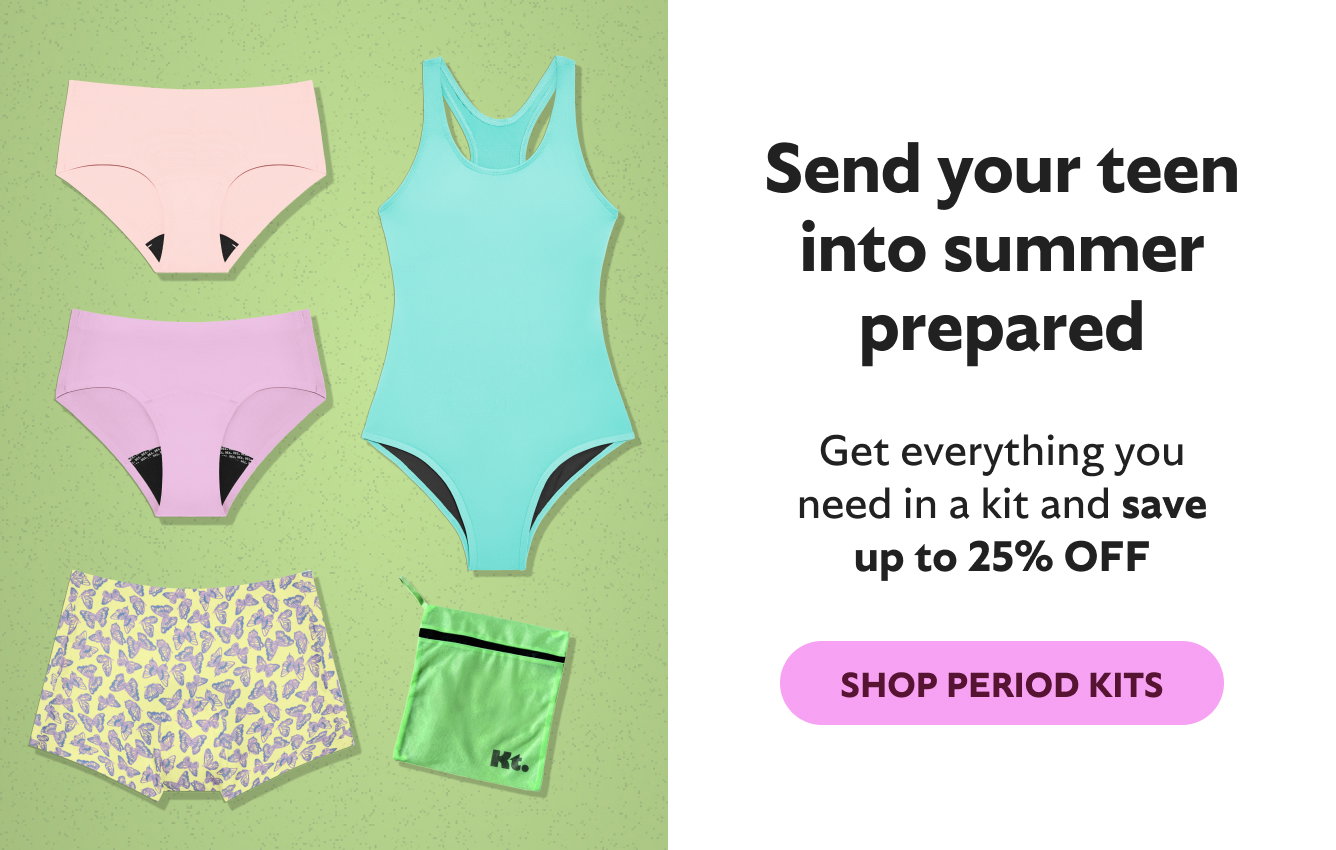 Send your teen into summer prepared. Get everything you need in a kit and save up to 25% off. Shop Period Kits.