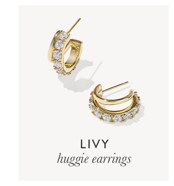 Livy huggie earrings