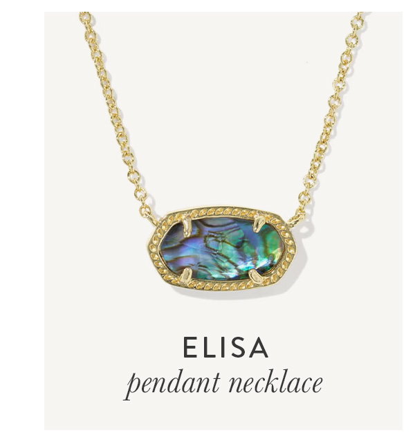 Elisa pendant necklace