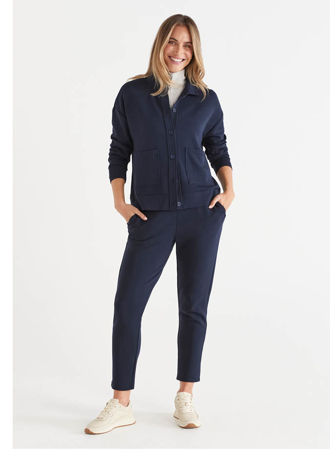 Pocket Detail Button Up Jacket