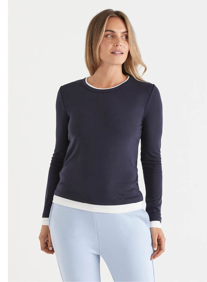 Double Layer Long Sleeve Top 