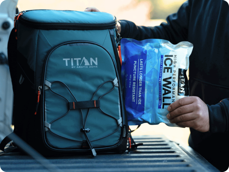 Titan Eco Backpack Cooler With Ice Walls®