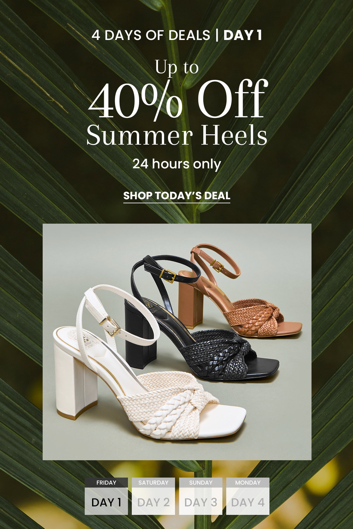 40% Off Summer Heels [Shop Today's Deal]