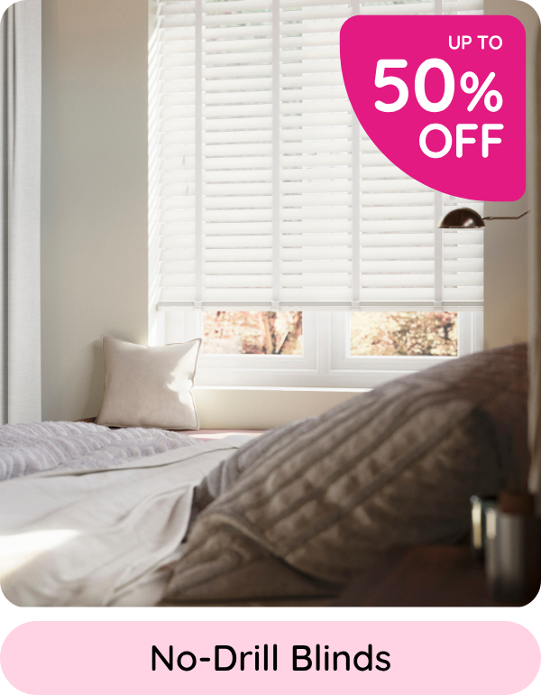 no drill blinds up to 50% off