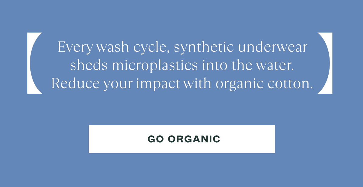 Organic cotton protects the sea