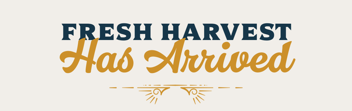 Fresh Harvest Has Arrived