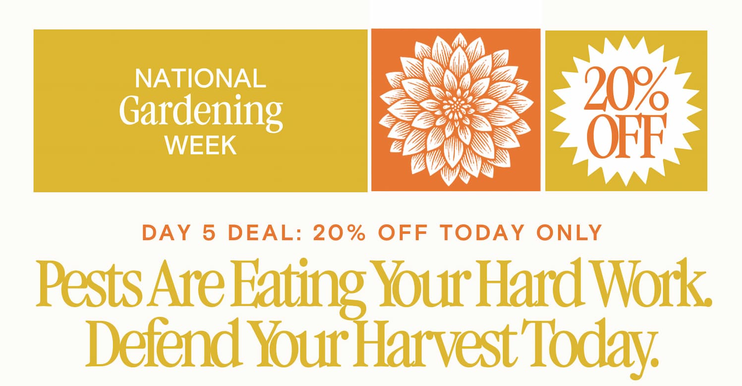 Pests Are Eating Your Hard Work. Defend Your Harvest Today.
