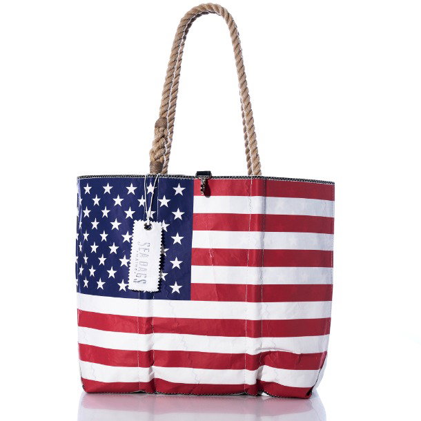 Auction Stars & Stripes Tote