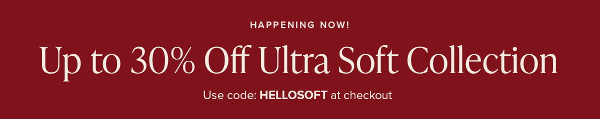Ultra Soft Collection Sale