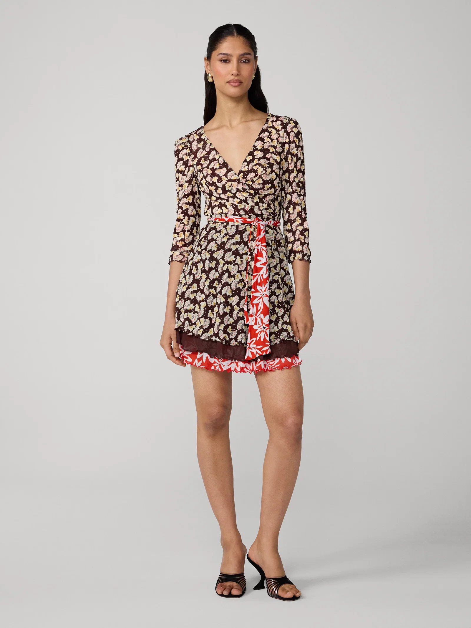Image of Maria Reversible Wrap Dress