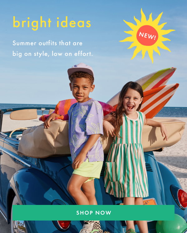 Bright Ideas! Summer outfits that are big on style, low on effort. | Shop Now