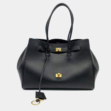 Black Leather Bel Air Medium C