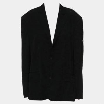 Black Oversized Unisex Logo Bl