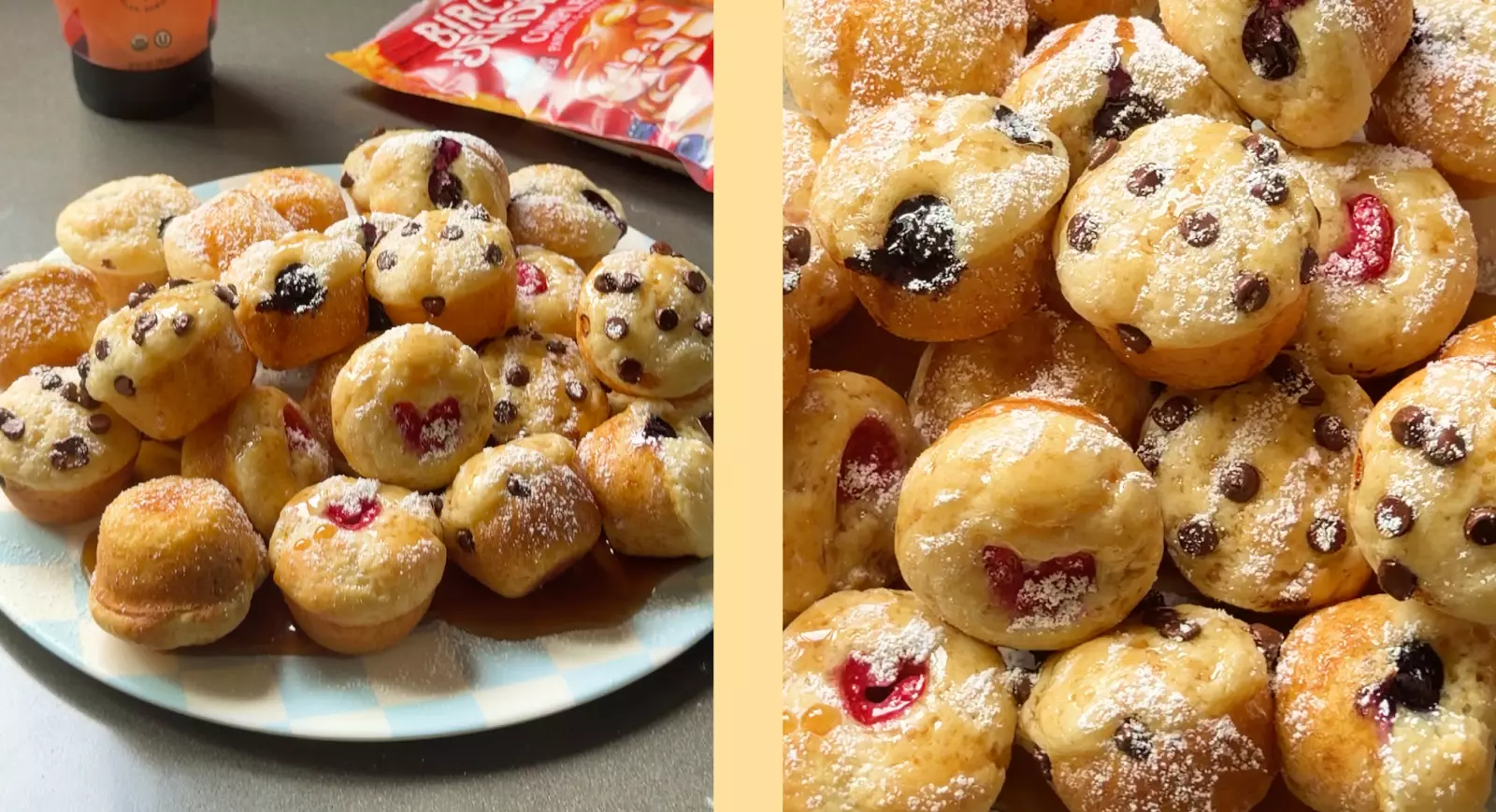 Thrive in 5: Baked Mini Pancake Bites