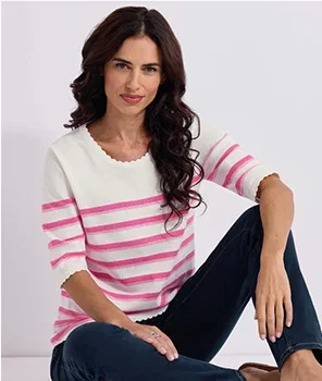 Pretty Organic Cotton Sweater
