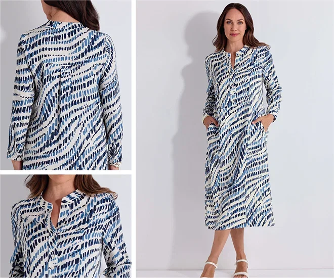 Soft Tencel Shirt Dress