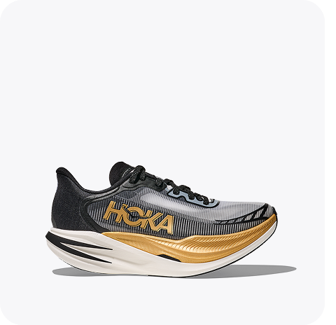 Image showing the side view of Cielo X1 2.0 in black/gold