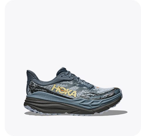 Image showing the side view of Stinson 7 in slate blue / asphalt grey