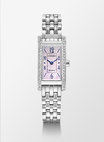 Petite Palidoro Pink Dial Stainless Steel Bracelet EG7110-54Y