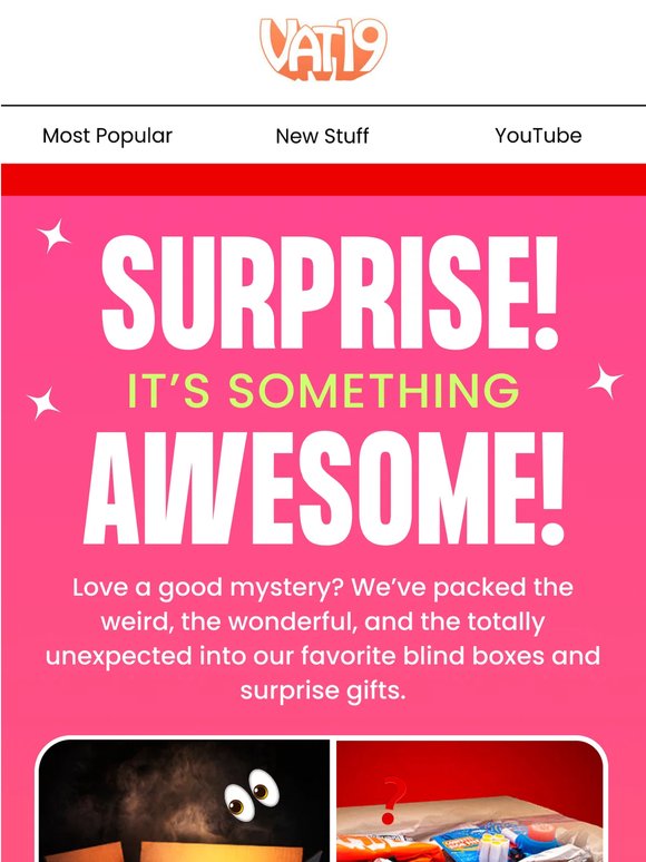 Blind boxes + marvelous mysteries! 🤫