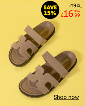 SAVINGS on selected sandals…