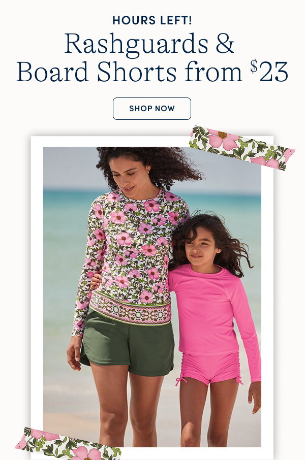 Rashguards & Board Shorts